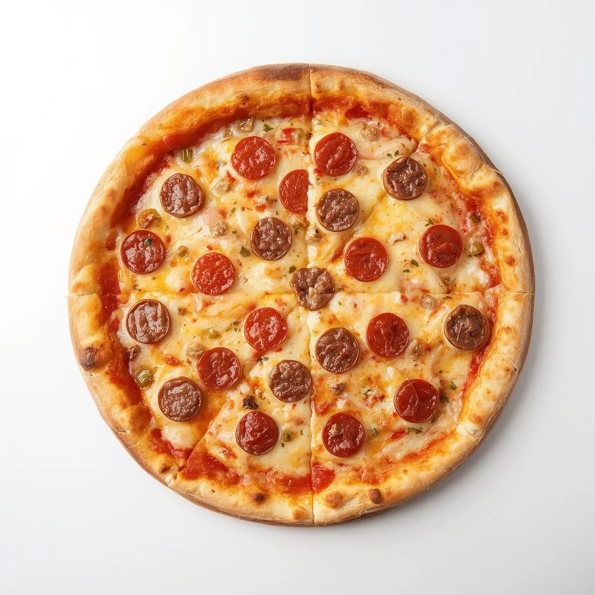 Pizza mit Sucuk